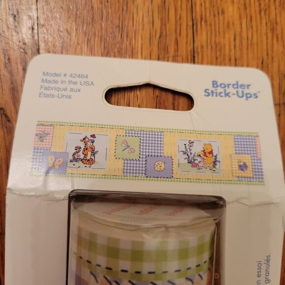 4 Rolls Disney Baby Border Stick Ups Retro Vintage Nursery Room Pooh Wallpaper - Picture 4 of 7